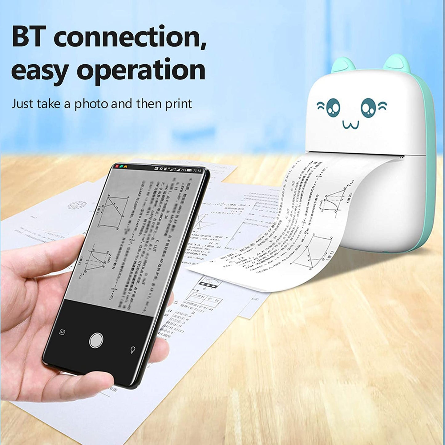 Portable Mini Pocket Printer Thermal Printer