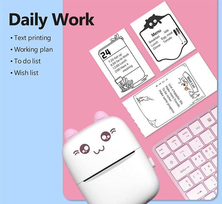 Portable Mini Pocket Printer Thermal Printer