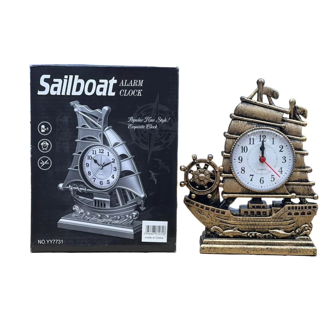 Sailboat-Shaped Alarm Clock