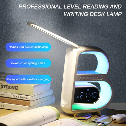 B-Shaped Blutooth Speaker - Multifunctional - Wireless Charger